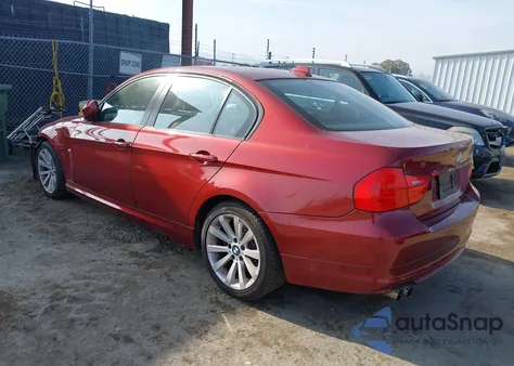 2011 BMW 328I z USA, uszkodzony, nr VIN WBAPH5C52BA998996